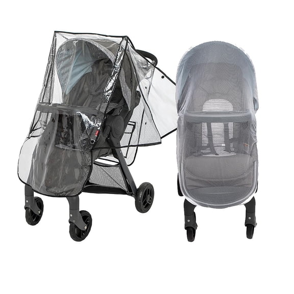 Housse imperméable et moustiquaire éco pour poussette de Nûby™
