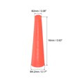 thumbnail image 2 of Unique Bargains 2mm to 4.2mm Solid Silicone Rubber Tapered Plug Red for Powder Coating, Painting,50 Pack, 2 of 5