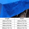 thumbnail image 2 of Multipurpose Garden Cover Plate High-Density Polyethylene Double Coating Washable Stainless Steel Fixed Eyes Reinforced Edge for Car Boat Sandbox, 2 of 7
