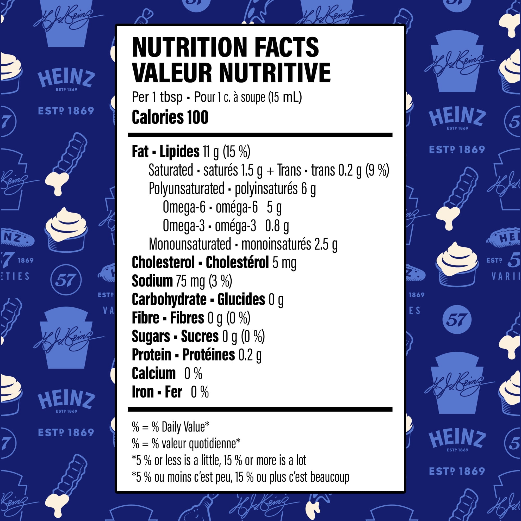 Heinz Real Mayonnaise, 675 mL Bottle