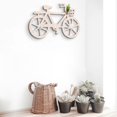 thumbnail image 3 of Accent Collection Porte-Clés Mural en Bois Style Ferme Marron avec 3 Crochets, Marron, 3 of 7