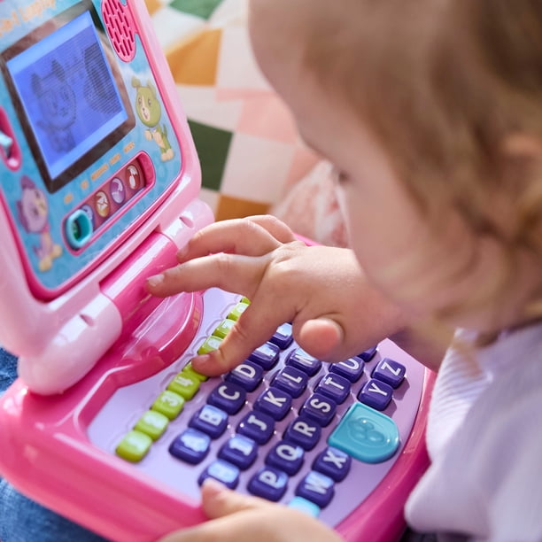 LeapFrog 2-in-1 Leaptop Touch, Pink, Interactive Toddler Learning