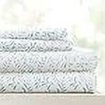 thumbnail image 3 of ienjoy Home Ensemble de Draps 3 Pcs Motif Explosion de Vignes, Simple, Bleu Clair, 3 of 4