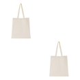 thumbnail image 4 of maskred Large Capacity Tote Bag Reliable Shopping Companion Sturdy And Durable Beige 2Set, 4 of 6