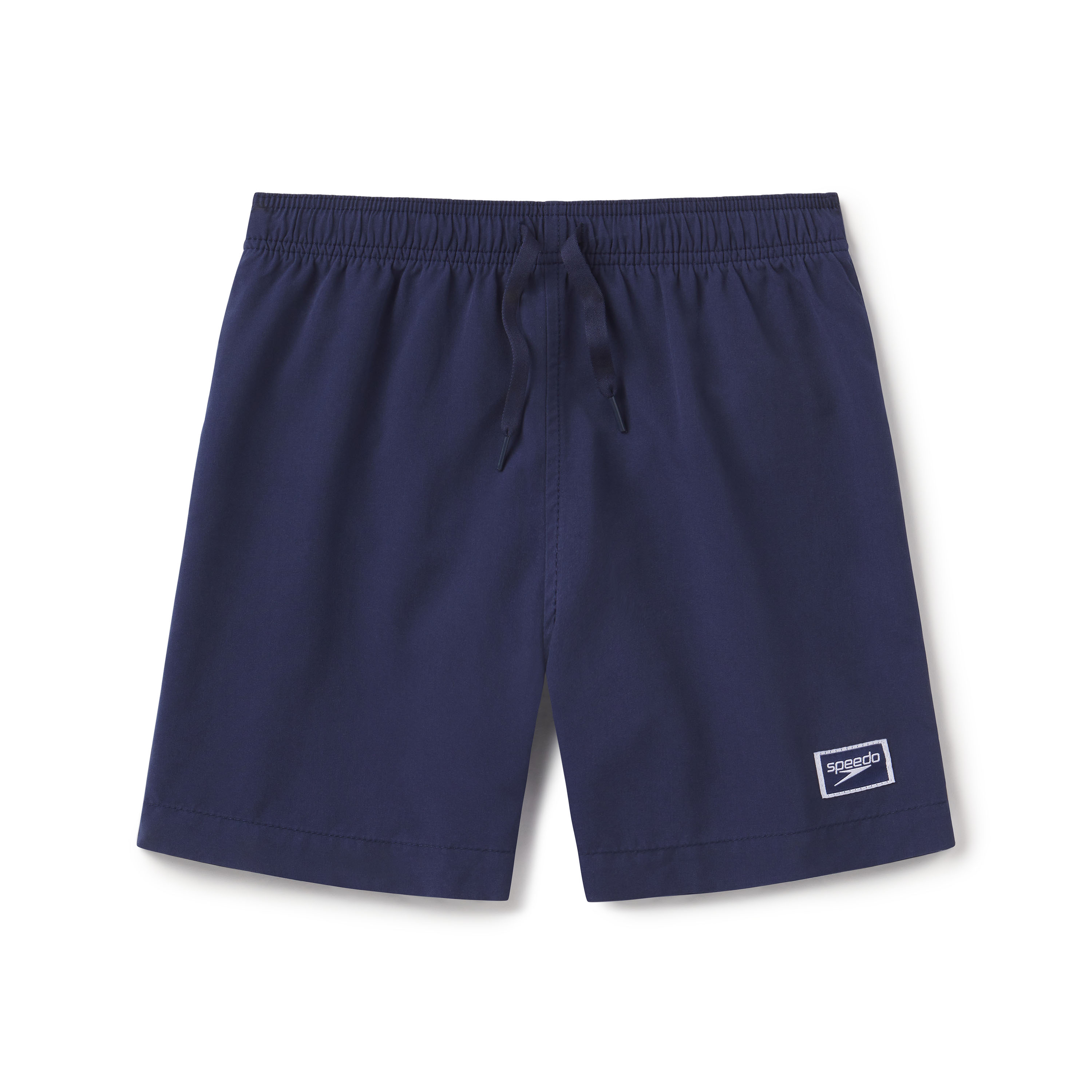 Speedo Boy's UV Protection Swim Trunk Mid Length Solid Shorts - Peacoat, Size: 2XS