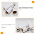 thumbnail image 2 of 10pcs Bulb Socket Extender E27 Socket 95mm Recessed Light Converter Base, 2 of 7