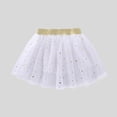thumbnail image 4 of Mefallenssiah toddler Girls Cute Party Dance Solid Color Net Yarn Sequins Stars Tulle, 4 of 4