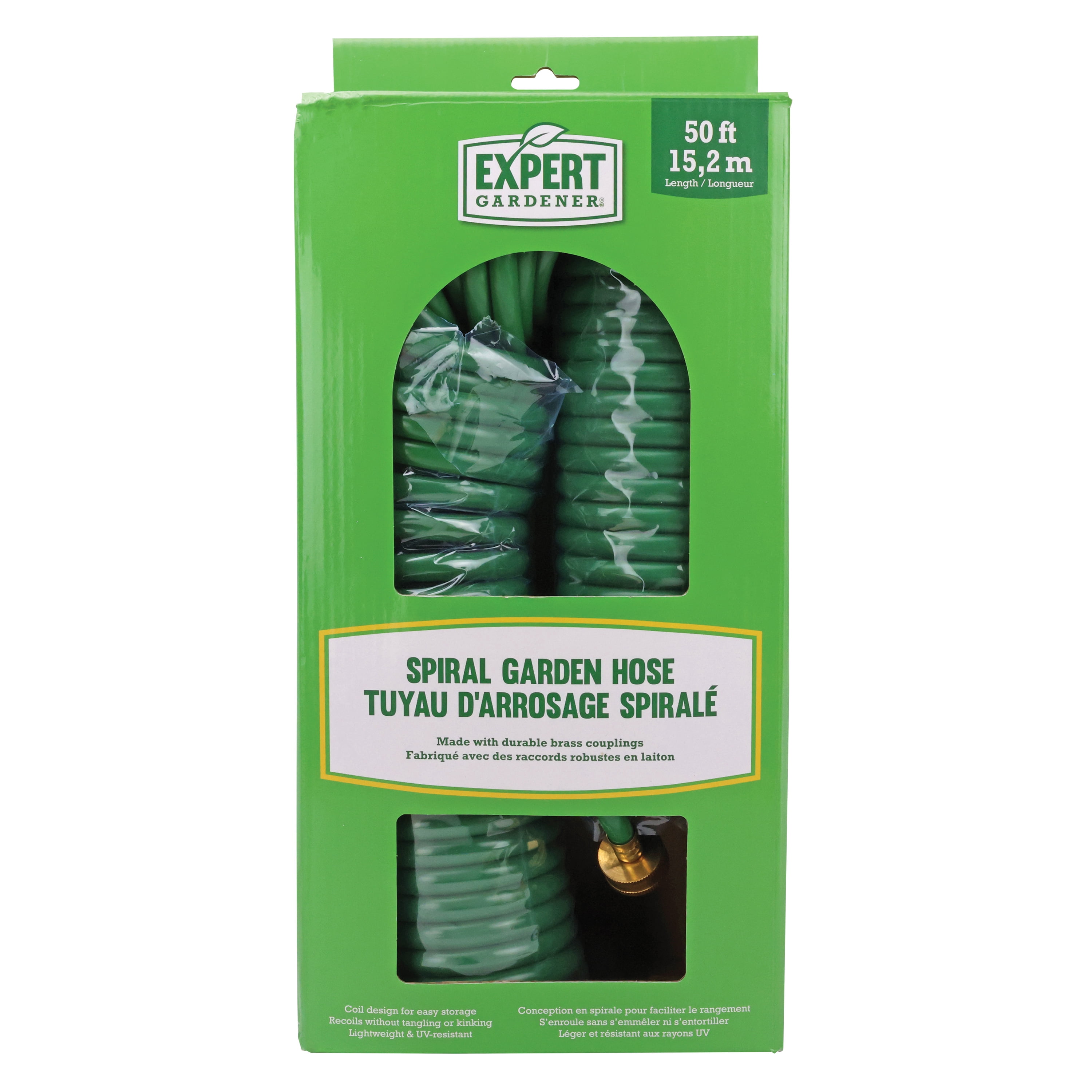 Expert Gardener 50 ft. Spiral Garden Hose