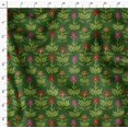 thumbnail image 4 of Soimoi Poly Georgette Fabric Leaves & Floral Artistic Print Sewing Fabric Yard 52 Inch Wide, 4 of 5