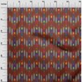 thumbnail image 2 of oneOone Cotton Poplin Fabric Stripe Ikat Printed Craft Fabric BTY 56 Inch Wide, 2 of 4