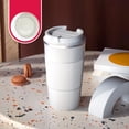 thumbnail image 1 of SuoKom Tasse de Voyage Gobelets Isolés, Tasse à Café à Double Paroi Améliorée, Acier Inoxydable à Isolation sous Vide avec Couvercles Étanches Tasse à Café, Tasse Réutilisable pour Café, 1 of 7