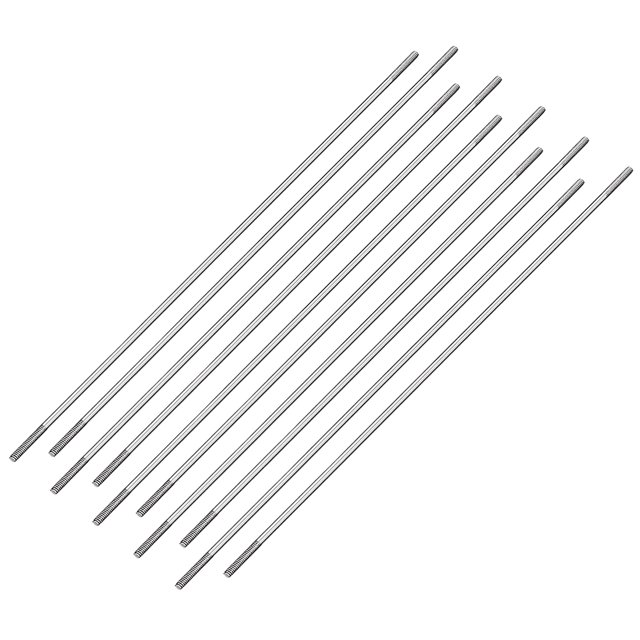 Unique Bargains M2x150mm Pushrod Connector Stainless Steel Rod Linkage 10pcs