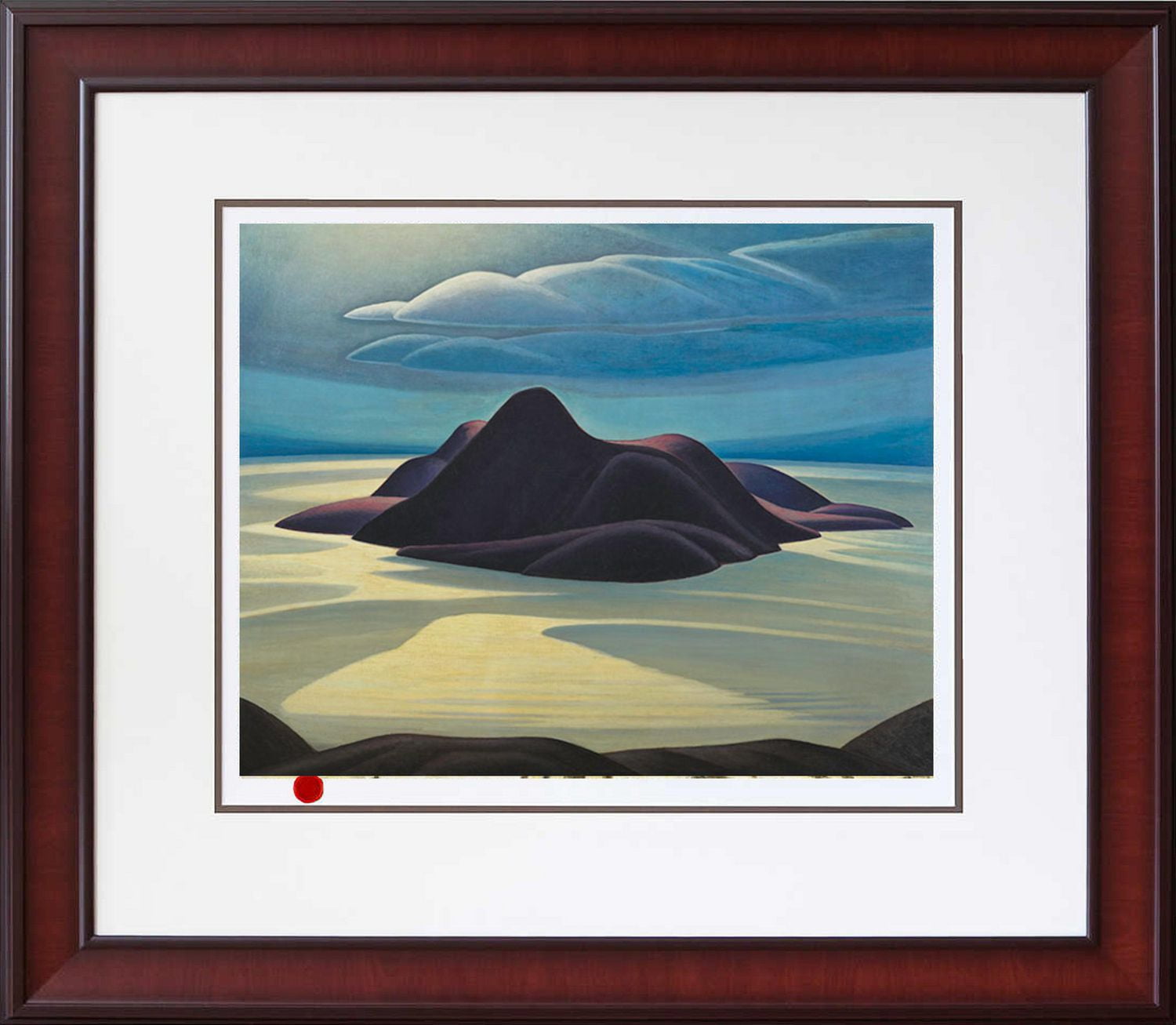 Pic Island By Lawren Harris, Framed Art