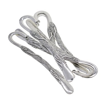 6pcs 120mm Tibetan Bookmarks Vintage Metal Bookmark Pendant Metal Charm