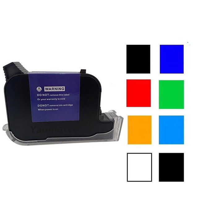 Handheld Inkjet Printer 12.7mm Barcode Barcode Batch Code Numbering Logo Label Portable Inkjet Printer