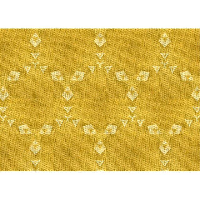 Ahgly Company Tapis d'Intérieur Lavables en Machine, Rectangle Transitionnel Or Jaune, 7' x 9'