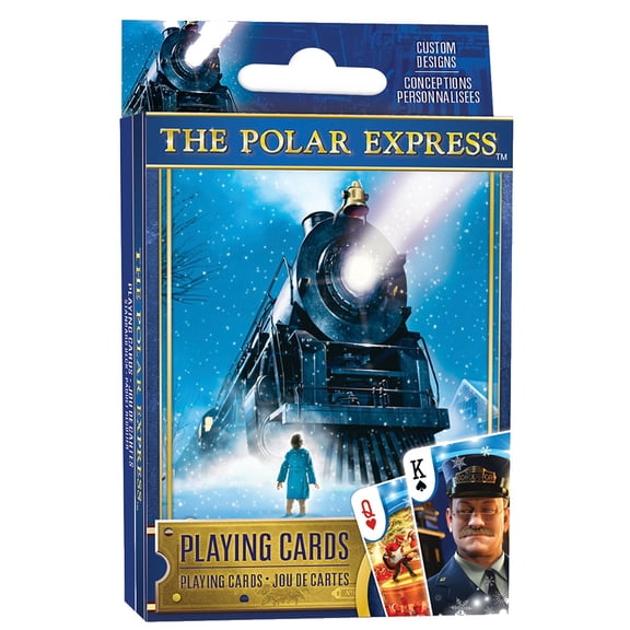 Playing Cards: The Polar Express 52 Custom Polar Express Themed Cards