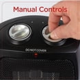 thumbnail image 3 of BLACK+DECKER Portable Space Heater, Room Space Heater with Carry Handle for Easy Transport, 3 of 7