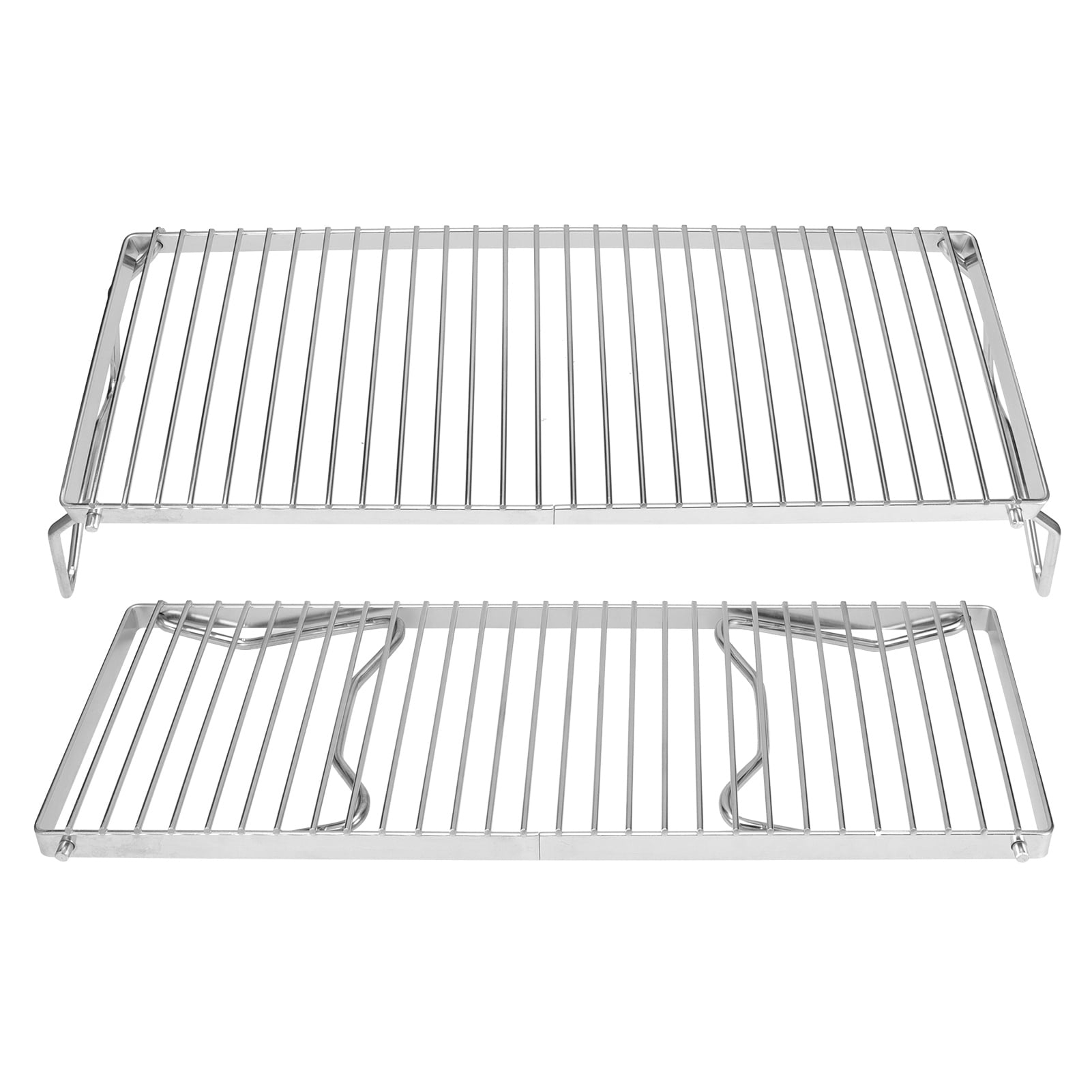 Grate Barbeque Grill, Anti-Corrosion Foldable Heavy-Duty Folding Campfire Grill, Stainless Steel For BBQ Picnic
