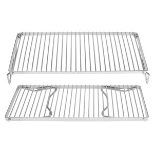 Grill pliant pliable anticorrosion, gril de feu de camp plié anticorruption, acier inoxydable pour BBQ Picnic