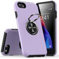 thumbnail image 1 of [PST] Étui Anneau pour iPhone 7 / 8 / SE (2e Gén.), Étui Hybride Magnétique avec Béquille, Étui avec Support Anneau Invisible, 1 of 5