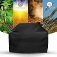 thumbnail image 3 of 2 Burner Gas Grill Cover, Heavy Duty Waterproof, Fits 32 Inch Width, Anti-UV, Wind Resistant, Convenient Handles, And Fade Resistant Material For Ultimate Grill Preservation, 3 of 5