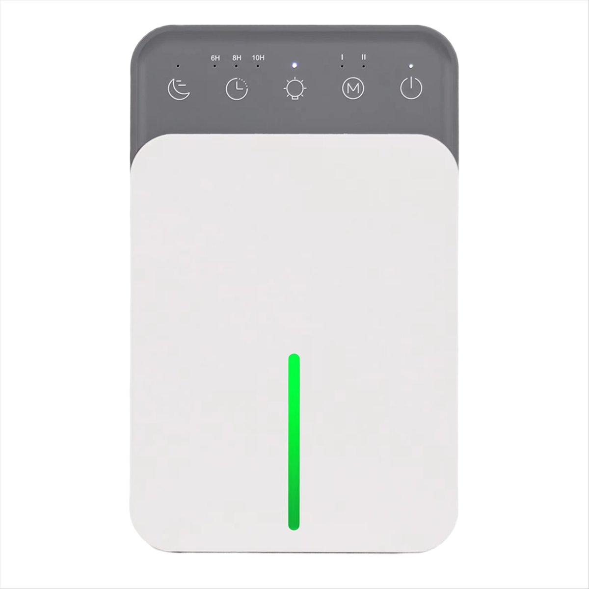 Air Dehumidifier Portable Mute Moisture Absorbers Machine Air Dryer for Home Bedroom Office Kitchen Deodorizer Dryer US,1 * dehumidifier set 1 * adapter,White