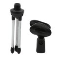 thumbnail image 4 of Support de Trépied de Microphone de Bureau, Angle Réglable Facile à Stocker Antidérapant Support de Microphone de Bureau avec Clip de Micro pour Conférence, 4 of 8