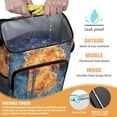 thumbnail image 2 of Cooler Backpack for Workers & Students - Insulated Lunch Backpack with Tablet Compartment and Multiple Pockets for Organization, 2 of 6