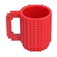 thumbnail image 3 of Tasse en Brique, Décoration Légère Blocs de Construction Tasses Jouet Amusant pour Rassemblement Rouge, 3 of 8