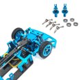 thumbnail image 3 of 1/28 Remote Control Cars Differential Supplies Modified Modification Vehicle Drive Shaft Kit Bearing Replacement for WLtoys K969 K979 K989 K999 Blue, 3 of 9
