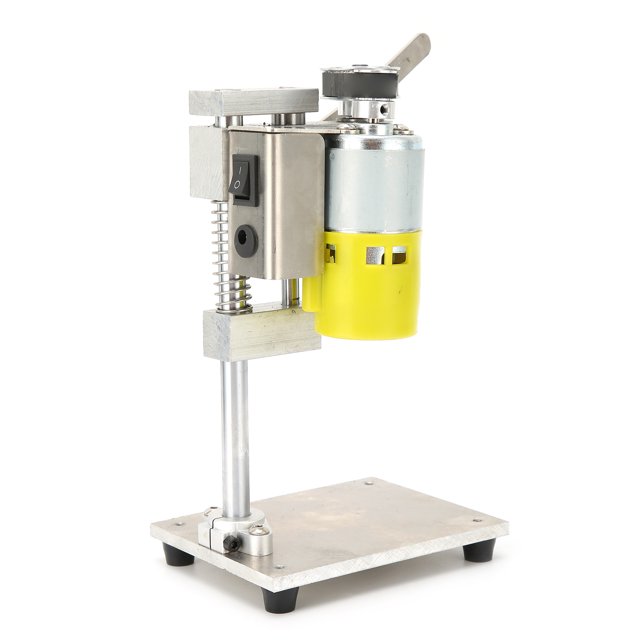 Machine de Perçage de Banc Électrique, Mini Mandrin 1.5-10mm 40mm Course Vitesse Variable Perceuse de Banc avec Clé Hexagonale pour Bricolage pour Réparation Prise US, Prise EU, Prise UK, au