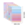thumbnail image 3 of Shopping List Notepads Multi-Colored Planner, 6pcs 5.12x3.15in Office Study Notepad Book with Clipboard for Gifts, 3 of 6
