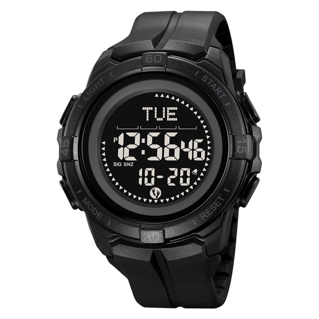 Czzoypi Multifunctional Outdoor Watch, Electronic Compass Barometer Altimeter Pedometer, Digital Sport Watch for Hiking Mountaineering Camping Daily Use