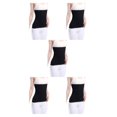 thumbnail image 2 of Thinsony Breathable And Moisture Absorbing Waist Back Support For Added Comfort Skin black XL 5Set, 2 of 6