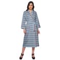 thumbnail image 1 of Moomaya Robe Longue Imprimée avec Poches en Coton Robe de Préparation pour Mariée, 1 of 6