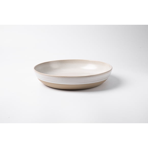 Better Homes & Gardens-Collins Cream Stoneware Round Dinner Bowl