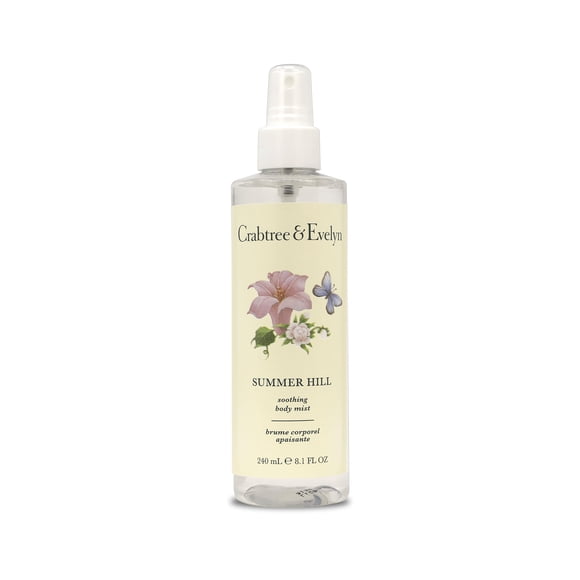 Crabtree & Evelyn Summer Hill Brume Apaisante pour le Corps 8,1 Oz
