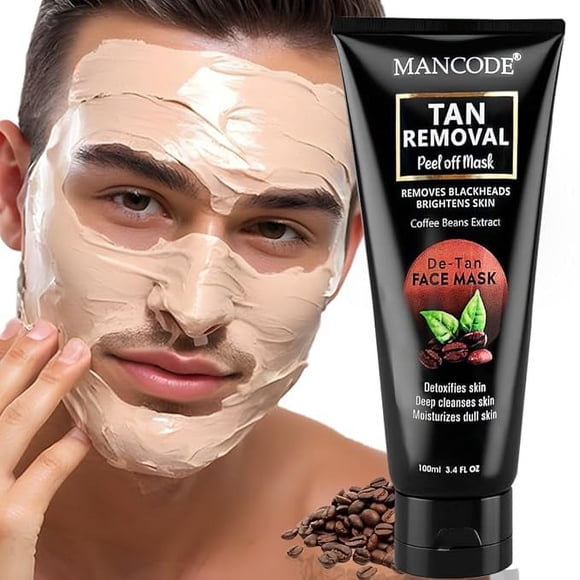 Mancode Tan Removal Peel off Face Mask for Men and Women 100ml