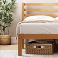 thumbnail image 2 of Zinus Leah Bamboo Platform Bed Frame with Headboard, No Box Spring Required, 2 of 9