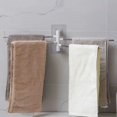 thumbnail image 3 of Towel Rod Organization Punch-free Solid Stainless Steel Towel Organizer Holder, 3 of 5