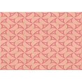 thumbnail image 1 of Ahgly Company Tapis d'Intérieur Rectangulaire Transitionnel Lavable à la Machine, Rouge Tomate, 3 Pieds x 5 Pieds, 1 of 7
