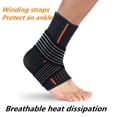 thumbnail image 4 of Mefallenssiah Fashion Elastic Ankle Protection Ankle Support Brace S/L, 4 of 6