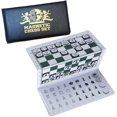 thumbnail image 1 of WE Games Mini Ensemble d'Échecs Magnétiques de Poche, Voyage, Trifold 6 Po, 1 of 8