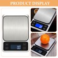 thumbnail image 3 of PENIKOKO Balance Alimentaire Portable en Acier Inoxydable avec Écran Clair pour une Pesée de Cuisine Précise, 3 of 8