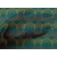 thumbnail image 4 of oneOone Cotton Poplin Fabric Chevron Block Decor Fabric Printed BTY 56 Inch Wide, 4 of 4