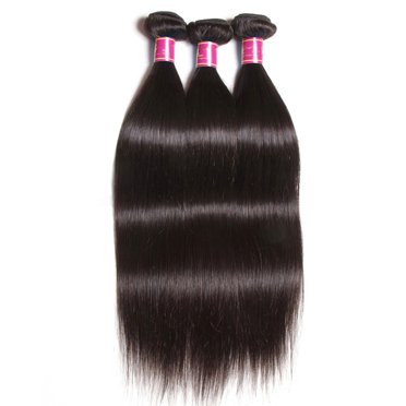 Brazilian Straight Hair Bundles Human Hair Unprocessed Human Hair Bundles Natural Black Color Hair Extensions 1 Bundle 8-30inch Perruques Extensions de cheveux humains