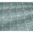 thumbnail image 5 of oneOone Viscose Jersey Fabric Dot & Triangle Block Print Fabric BTY 60 Inch Wide, 5 of 5