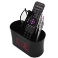 thumbnail image 3 of Caddie Réveil Double Réveil RCA avec Recharge USB - Noir, 3 of 4