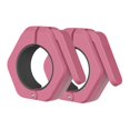 thumbnail image 2 of jinwen 2 Pcs Clips de Barre de Musculation et Clips de Collier de Verrouillage de Barre de Musculation Rose, 2 of 9
